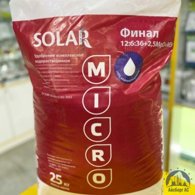 Удобрение SOLAR Финал 12:6:36+2,5MgO+МЭ купить в Ставрополе