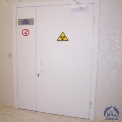Рентгенозащитная алюминиевая дверь 1070х2080-1 мм купить в Ставрополе