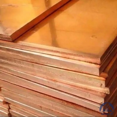 Лист медный 58х600х1500 мм М2М ГОСТ 1173-2006 купить в Ставрополе