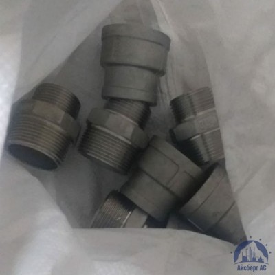 Муфта нержавеющая переходная DN 20х15 3/4"-1/2" 26,9х21,3 мм AISI 304 ВР-ВР купить в Ставрополе